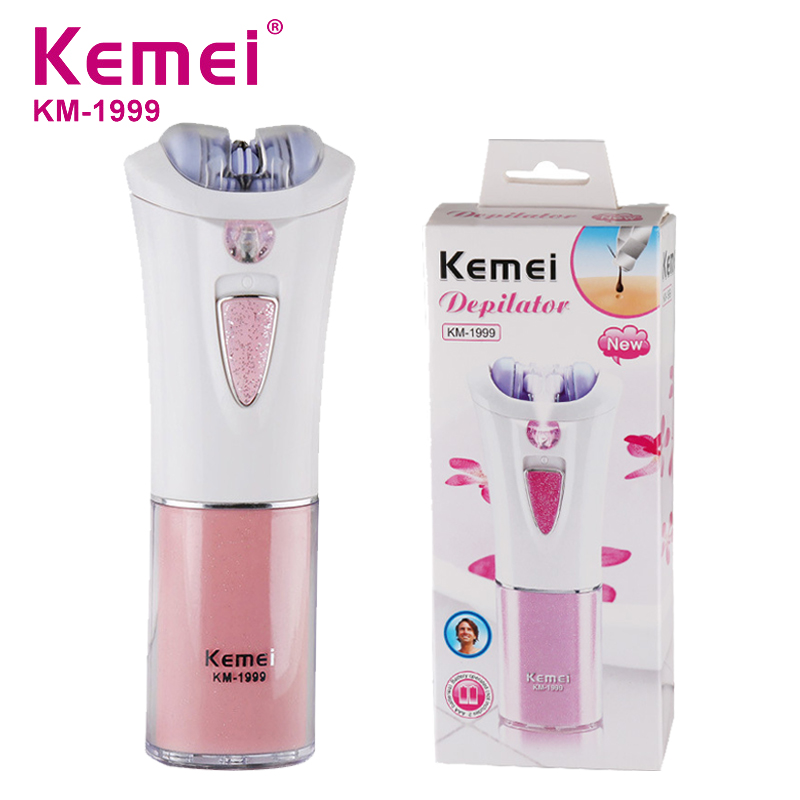 Kemei KM-1999 Depilatory Elect - đánh giá và giá Epilator Wireless