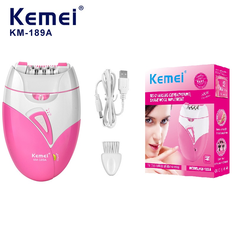 Kemei KM-189A Women's Professi - đánh giá và giá Epilator Wireless