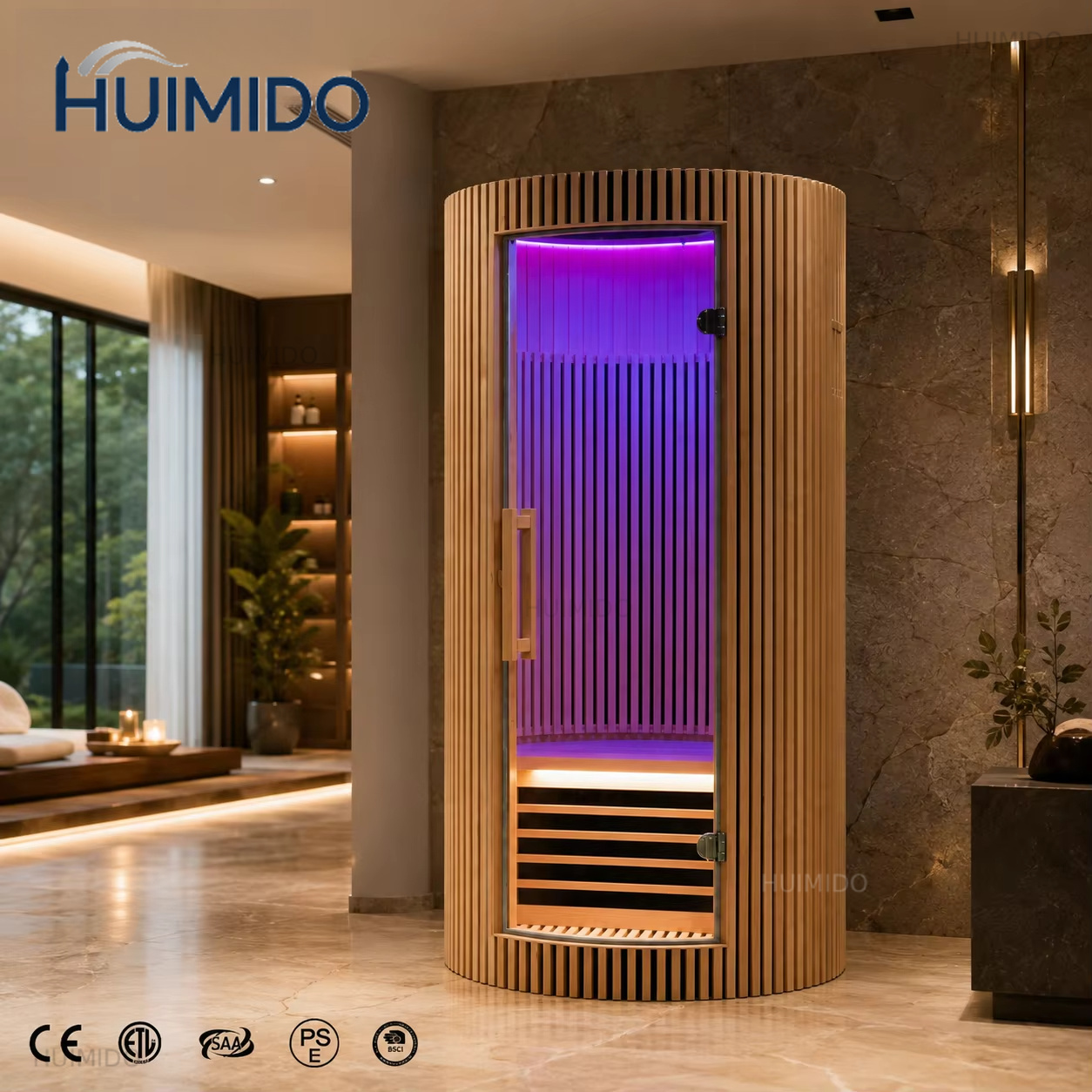 Deluxe Indoor Infrared Sauna C - đánh giá và giá Spa Wellness Family