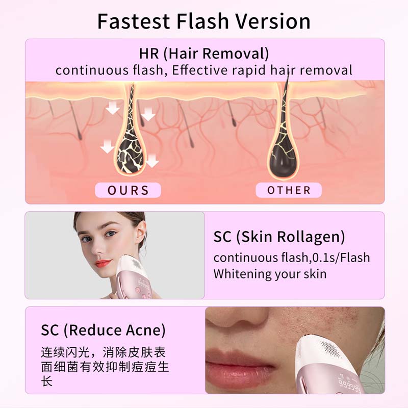 Ice Cooling Handy Depilator Po - đánh giá và giá Epilator Wireless