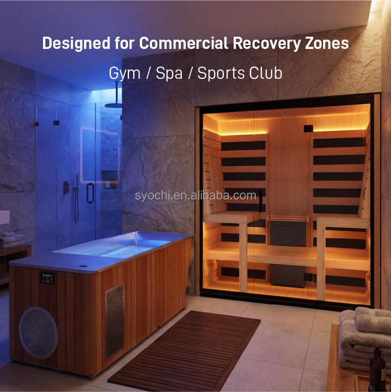 Syochi Commercial Sauna Ice Ba - đánh giá và giá Spa Wellness Gym