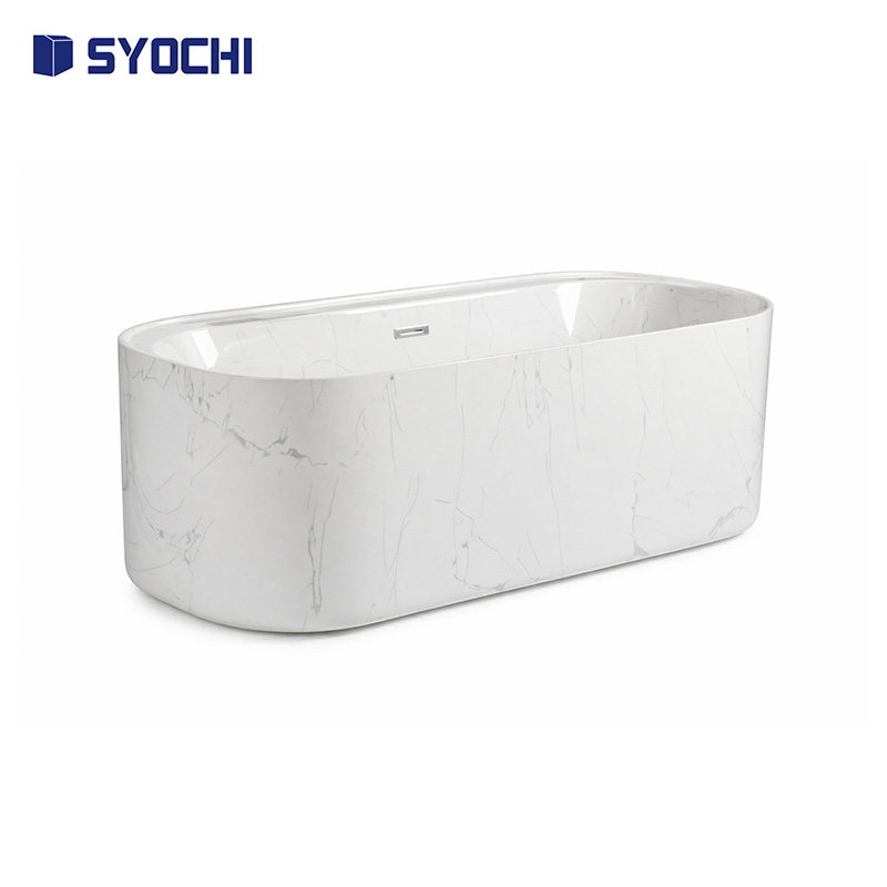 Acrylic Cold Plunge Tub Marble - đánh giá và giá Spa Wellness Gym