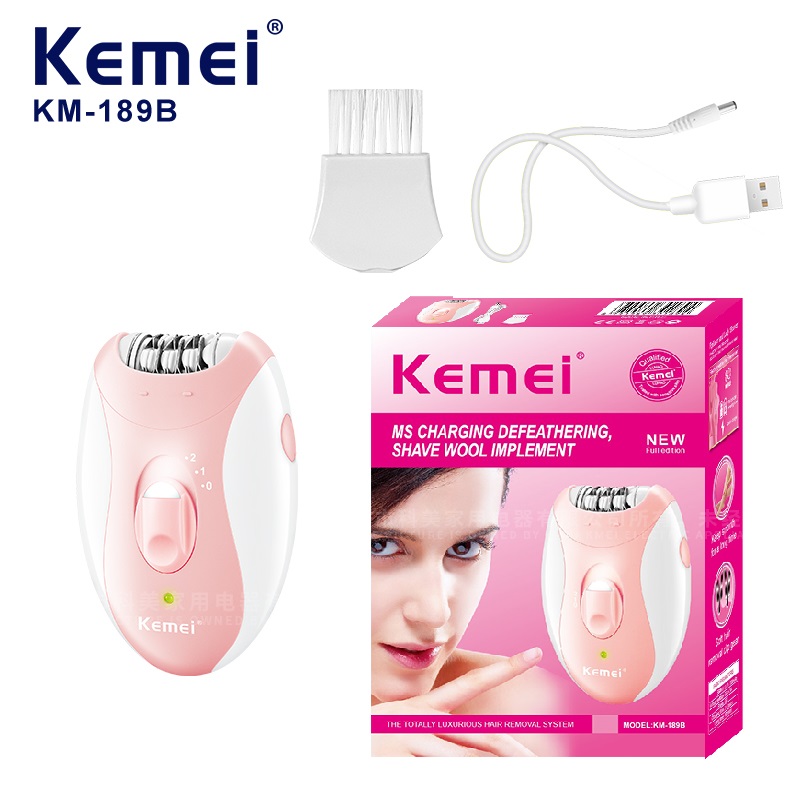 Kemei Lady's Electric Epilator - đánh giá và giá Epilator Wireless