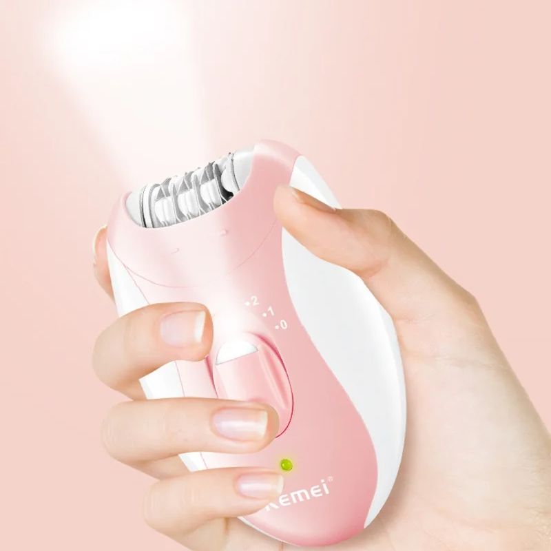 Kemei Lady's Electric Epilator - đánh giá và giá Epilator Wireless