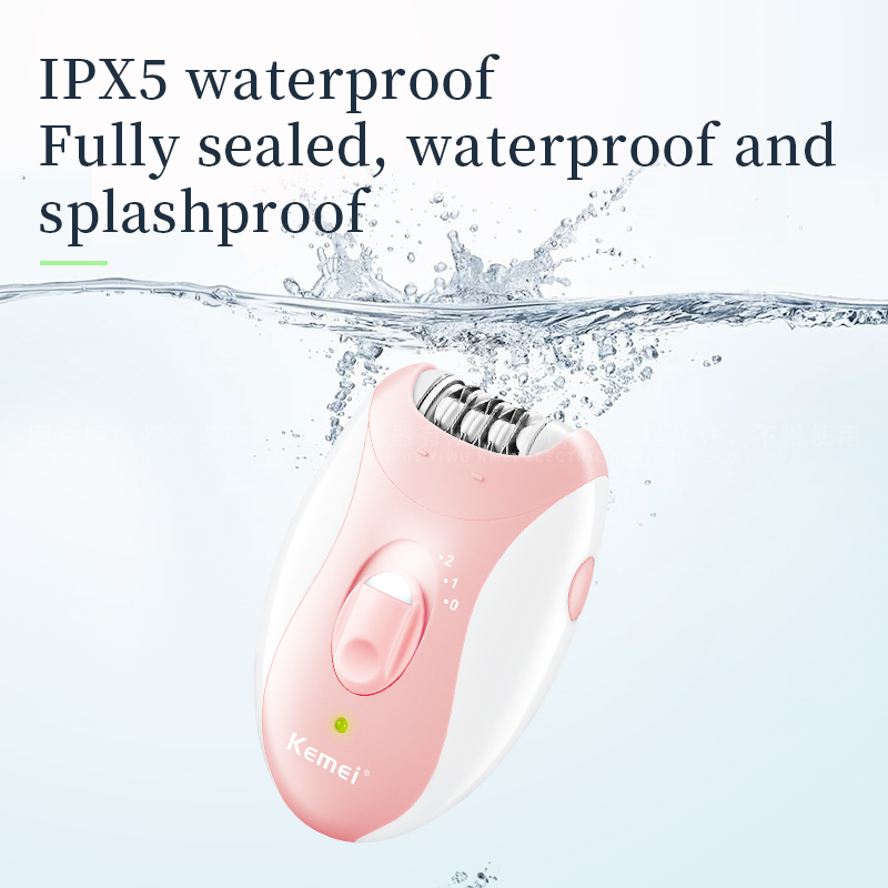 Kemei Lady's Electric Epilator - đánh giá và giá Epilator Wireless